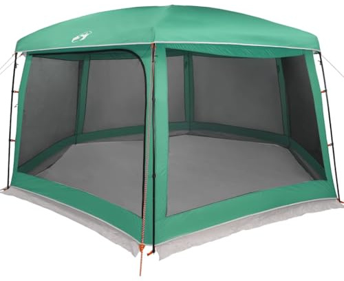vidaXL Poolzelt mit abnehmbarem Überzelt Netzwänden Meergrün 670x590cm