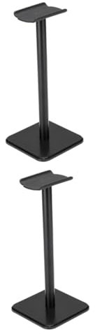 SOLUSTRE 2stücke Classic Headphone Stand Für Over-Ear-kopfhörer Abnehmbarer Halter Für Gaming-headsets Stabiler Kopfhörerhalter Zur Tischorganisation Schwarz