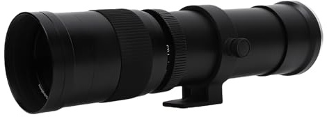 Sxhlseller Teleobiettivo con Messa a Fuoco Manuale 420-800 Mm F8.3-16 RF-Mount per Fotocamere Mirrorless, Struttura in Vetro Ottico Interamente in Metallo, Rivestimento MC Multistrato, (BLACK)