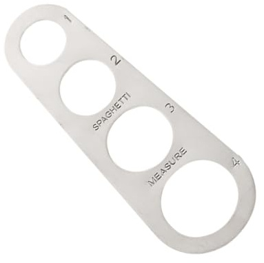 BESPORTBLE Doseur Spaghetti Acier Inoxydable Outil Cuisine Précis pour Portions Contrôlées Ustensile Polyvalent pour et Chefs