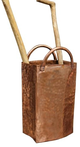 Decorazione Ingresso Casa in Rame a Forma di Borsa – Artigianato Italiano Fatto a Mano – Arredo Parete Elegante