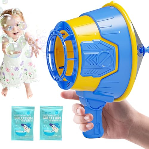 Bubble Machine - Handhållen Bubble Machine Wand | Bublemaskiner för barn, flickleksakspresenter utomhus trädgård bröllopsfest bubbelmakare, bärbar födelsedagsfester leksakspresent