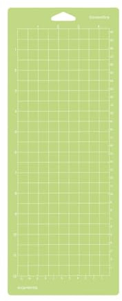 Skrivbordsskärmatta skärmatta (4,5 x 12 tum), självhäftande och halkfria fyrkantiga mattor, flexibla rutnät för vinyl (1 st-StandardGrip1)
