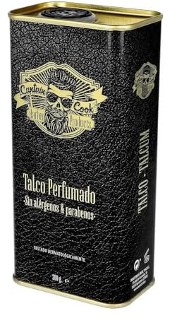 Eurostil Captain Cook Talco Perfumado Sin Parabenos 300Gr