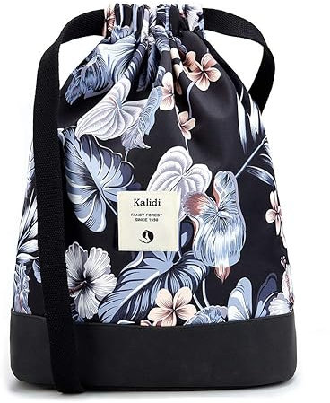 KALIDI Beutel Rucksack Kordelzug Turnbeutel Daypack Gymsack Gym Bag Beutel Sportbeutel Rucksack für Damen & Herren mit Innentasche 11 Liter für Sport, Reisen und City
