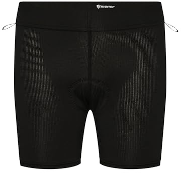 Ziener Unisex Kinder Fahrrad-Unterhose/Rad-Innenhose/Mountainbike-Unterwäsche - sehr atmungsaktiv|gepolstert|schnelltrocknend|elastisch Nekini X-Function