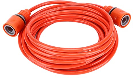 Septpenta Tubo da Giardino da 6 M, Tubo da Giardino da 0,3 Pollici, Materiale Plastico Resistente all'Usura, Antigelo Antideflagrante Adatto per L'irrigazione del Giardino, Irrigazione del Giardino