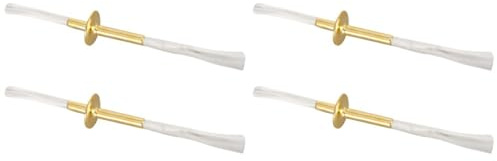 Cabilock 4 Stück Dochtrohr Dochte Öllampenteile Beleuchtung Docht Geflochtener Docht Dochthalter Aus Fiberglas Docht Für Ölkerzen Docht Aus Baumwolle Glasfaser Baumwollfaden Kerosin Runden