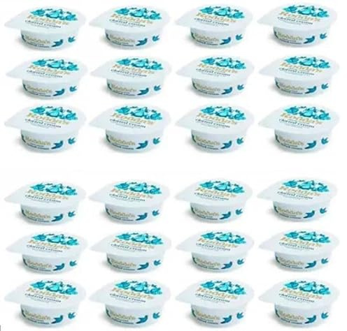 Traditional Cornish Clotted Cream Individual Portion Pots - 24 x 40g, Cream Tea, Afternoon Tea, Catering, Groups, Fund Raising, Birthday Gift, Christmas Treat, Party
