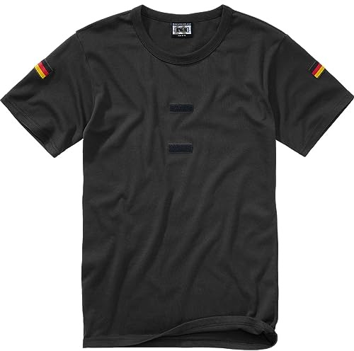 BWuM Bundeswehr Tropenshirt mit Flaggen & Klett