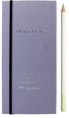 Tombow Farbstift IROJITEN 10er-Set, Mine auf Wachsbasis mit hoher Farbbrillanz, Künstlerfarbstift für professionelle Künstler und Anfänger [CI-RF-10C]