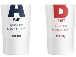 Wansiven Shower Tray and Enamel Tub Repair Kit - Leak-Proof Solution for Bathtub, Sink, Tile Scratches, Holes and Cracks (XBG-003)