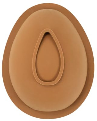 Generic Egg Silicone Mold Tray Silicone Baking Bistuit Mold Half Pans Easter Baking Egg Shaped Giant Candy Soap Mousse Cake Chocolate 3D