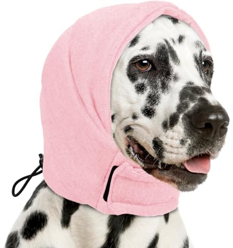AOFITEE Gehörschutz für Hunde, Ohrenschutz für Hund Lärm Haustier Snood Ohrenschutz, Lärmschutz Hund Ohrenschützer zur Geräuschreduzierung Gehörschutz Silvester für Hunde