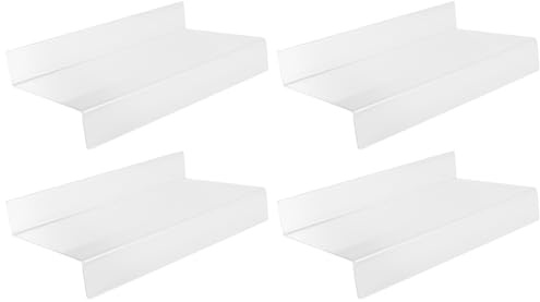 Vocdikficy Klarer Acryl-Gewürzschubladen-Organizer, Gewürzglas-Schubladeneinsatz, Küchengewürzregal für Schublade (Glas Nicht im Lieferumfang Enthalten), Langlebig, Einfache Installation