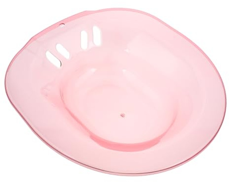 Generisch Sitzbad Toiletten-einsatz Ergonomische Sitzbadewanne für Frauen für Wochenbettpflege Hämorrhoidenbehandlung Dampfbad und Pflege Einfach zu Reinigen Vielseitig Einsetzbar