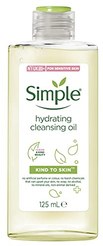 Simple barn för hud återfuktande rengöringsolja 125 ml av Simple