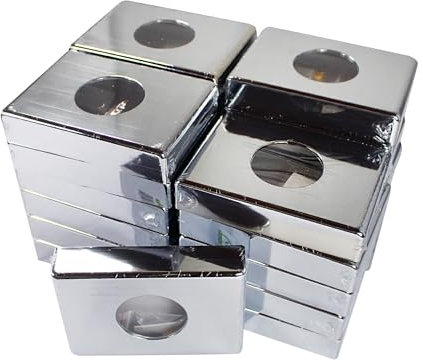 Medi-Inn Hygienebeutelspender für Hygienebeutelboxen | Spar-Set: 24 Stück | chrom