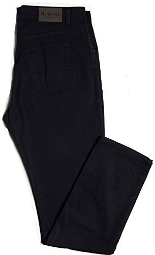 Holiday Jeans Pantalone Modello Etan Primaverile/Estivo Uomo Cotone TG. 46 48 50 52 54 56 58 60 (Blu Scuro, 46)