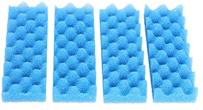INGVIEE 4 Stück Kompatibel Bio Foam Max Schaumstoff für Fluval 206 207 306 307 Filter