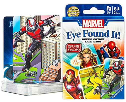 Ravensburger Marvel Eye Found It Card Game - Engaging Board Game for Children and Adults | Enhances Skill Development | Fun Family Entertainment | Over 3 Million Sold Worldwide
