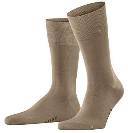 FALKE Herren Socken Tiago M So nachhaltige Fil D'Ecosse Baumwolle einfarbig 1 Paar, Braun Camel 5038, 43-44