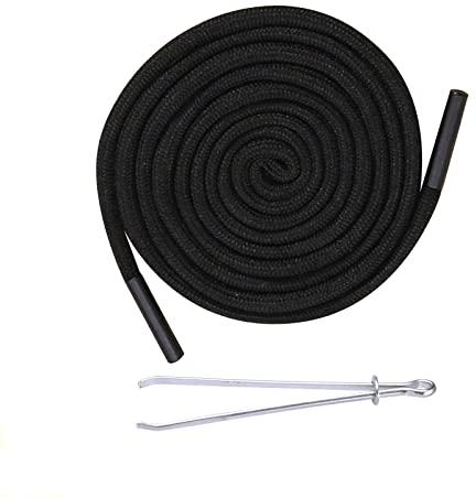 Renyiz Kordel für Jogginghose, Kordelzug 160cm mit Metallverschluss-Enden und Durchziehnadel, Ersatz Kordelanten für Jogginghosen, Hoodies, Jacken, Sweatshirts, Badehosen