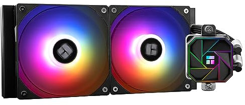 Thermalright Aqua Elite 240 V3, refroidisseur de processeur liquide, 240 rangées, 2 ventilateurs PWM 120 mm, roulement S-FDB, AMD/AM4/AM5, Intel LGA1150/1151/1155/1156/1200