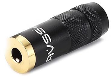 HangTon 2pack 2.5mm Female Jack Connector Cable Extension Adapter for SLR Camera Remote Shutter Release Trigger, 3-Pole