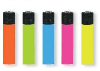 Pack de 4 Clipper Mecheros Encendedores Nebula Mix 2 Especial 4 Colores CP11RH