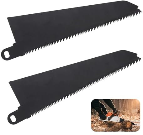 2pcs Reciprocating Saw Blades, Scorpion Saw Blades Carbon Steel with Carbide Tipped Teeth for Wood, Plastic, and Hardwood Cutting – Compatible with Black and Decker Scorpion Saws Blades