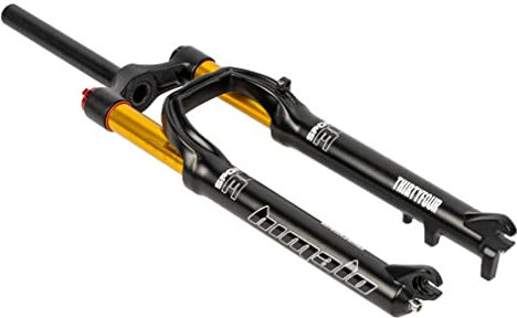 Federgabel MTB 26 27,5 29 100 mm Xc Air Fork 1-1/8 Vordergabel Rechts Scheibenbremse QR 9mm Handverriegelung