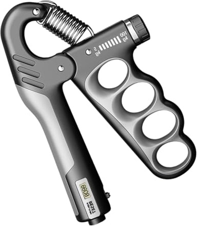 YHAILI Handgriff-Stärker, Handgelenk, Unterarm, Krafttrainer, Unterarmgreifer, verstellbar, Trainingsgerät
