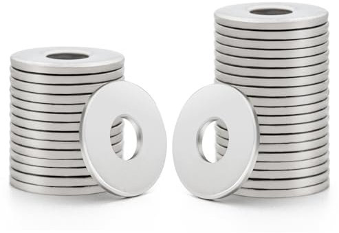 Bafiwu 50 rondelle M5 in acciaio inox, piatto, A2 V2A, DIN 9021, filettatura M5, viti e dadi