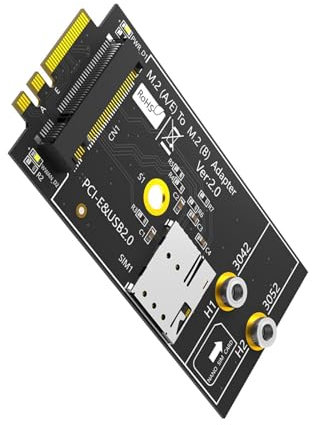 Chiave B A A+E Scheda Adattatore Con Slot Per Scheda Per 3G LTE Modulo USB2.0 PCIE B-Key 3042 3052 Scheda