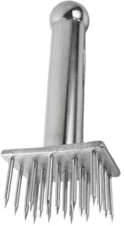 Warmhm Martello Ammorbidente per Carne in Acciaio Inossidabile Strumento Multi-Ago per Intenerire Bistecche e Maiale Design Antiscivolo per Uso Facile in Cucina