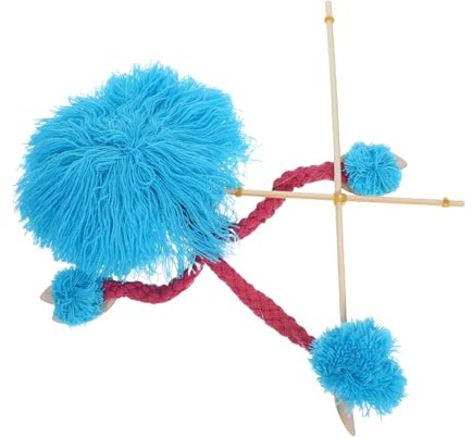 CVUTOVO Strauße Marionette Puppenspiel Marionettenpuppe Tiermarionette Aus Plüsch Mit Zugfunktion Für Kinder Und Erwachsene Interaktives Spielzeug Für Puppentheater Und Partydekoration