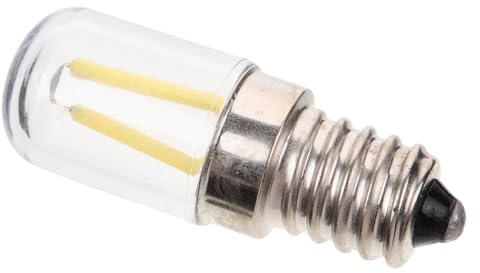 TOBBOMEY Kleine E14 Kühlschrankbirne 220v 6500k Kaltweiß Glühbirne für Haushaltsgeräte Mikrowelle Dunstabzug Ersatzlampe