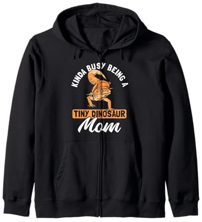 Gargoyle Gecko Reptile Lover | Funny Lizard Pet Owner Zip Hoodie