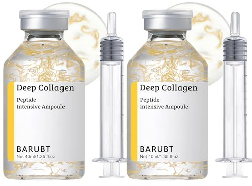 Silk Peptide Intensive Lifting Ampoule | Anti-Aging Serum for Face with Collagen & Peptide Complex | Skin Tightening & Firming for Women | Korean Skincare | Facial Hydration & Brightening | 40mlx2