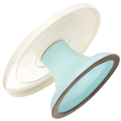 ELAYARD Base Girevole per Torte in Plastica Rotazione a 360°, Piattaforma per Decorare Dolci, Utensile da Forno Adatto a Pasticceri e Hobbisti