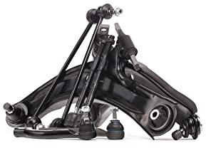 RIDEX 772S0267 Kit Kit de brazos de suspensión Delantero Izquierda Delantero Derecha con barra de acoplamiento con rótula axial Compatible con NISSAN Qashqai/Qashqai +2 I J10, NJ10