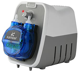 Kamoer KCPA600 24V bomba peristáltica bomba de flujo 180-520 ml/min ajustable | dosificador de líquido de alto tubo en norpreno 4mm ID x 7.2mm OD