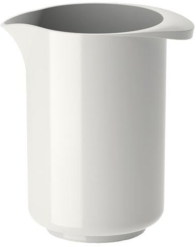 Rosti Classic Rührbecher 1,25 Liter, Rührschüssel & Mixbecher, Geeignet für Spülmaschine, Mikrowelle und Gefrierschrank, Weiß