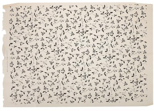 Operitacx 1blatt Unterglasurpapier Für Keramik Hochtemperatur-dekorpapier Mit Traditionellem Blumenmuster Für -töpferkunst Für Kreative Projekte Und Keramikanwendungen