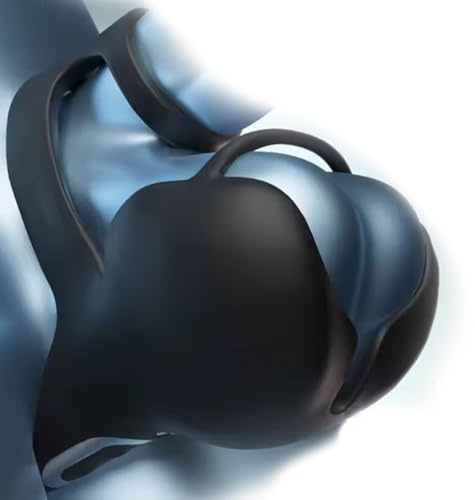 Seckoe Penisring Vibrator Sexspielzeug für Paare, 9 Modi Paarvibrator mit Fernbedienung & APP Steuerung, Cock Ring mit Perineum & Hoden Massage, Wasserdicht USB Ladung Sexspielzeug für die Paare