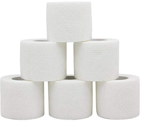 NT First Step Cohesive Bandage 5cm x 4.5m (White, Box of 6)