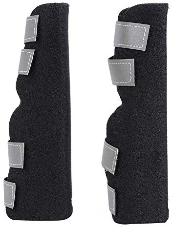 Knäbandage för hundar, 1 par ankelskydd bandage ledbandage stödbandage för att skydda sår och hjälper till med ledinflammation och artrit (XL)