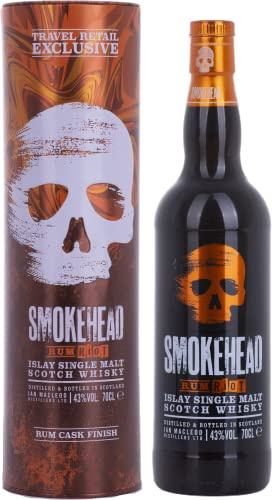 Smokehead RUM RIOT Islay Single Malt Scotch Whisky 43% Vol. 0,7l in Tinbox