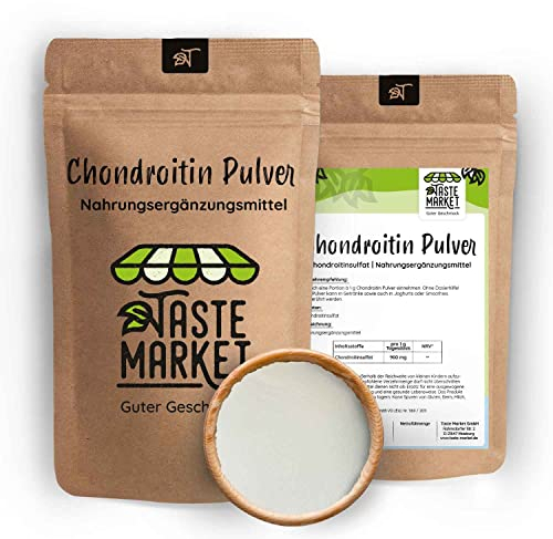 1 kg Chondroitin Pulver | ohne Zusätze | fein gemahlen | Chondroitinsulfat